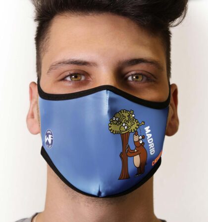 Mascarilla higienica KUKUXUMUSU MADRID-OSO