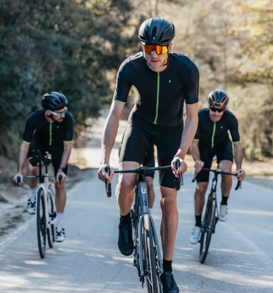 Maillot ciclista PURE FIERCE negro